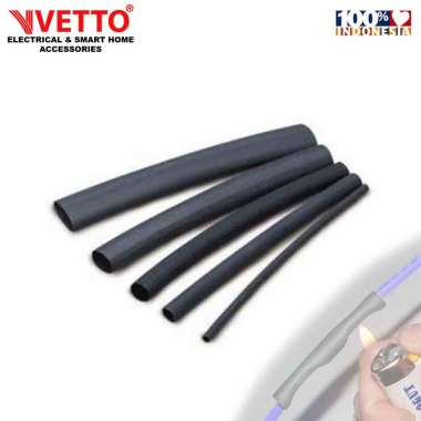 VETTO Heat Shrink / Isolasi Bakar - 1 Meter 3MM