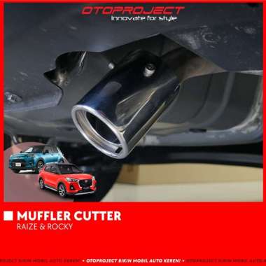 Otoproject - Muffler Cutter Raize / Rocky / Veloz / Avanza / Xenia 2022 / All New Agya / Ayla 2023