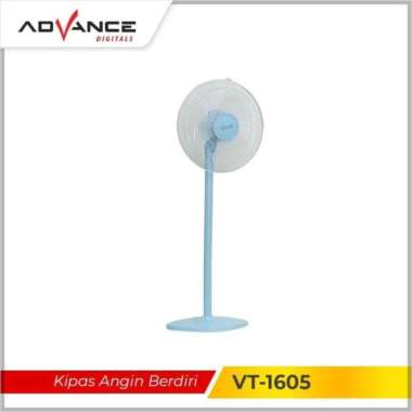 ADVANCE VT-1605 / VT1605 KIPAS ANGIN BERDIRI 16 INCH - 100% ORI VT-1605BIRU
