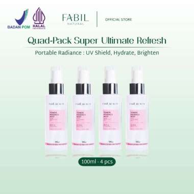 [4 pcs] Fabil Quad-Pack Toner Essence Mist