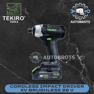 TEKIRO Mesin Bor XV 20V Brushless / Cordless Impact Driver CD-ID2071