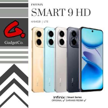 Infinix Smart 9 HD 4/64GB Garansi Resmi hitam