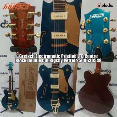 Gretsch Electromatic Pristine LTD Centre Block Double Cut Bigsby Electric Guitar 2508630574-Whit