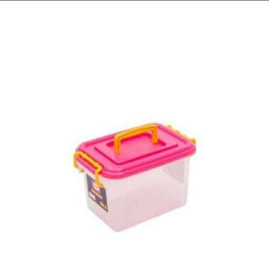Shinpo Container Box Kotak Penyimpanan - HANDY CB 8 Pink