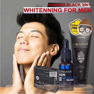HANASUI PAKET SKINCARE GLOWING MEN