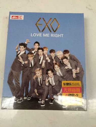 DVD EXO album love me right