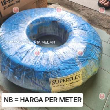 95mm KABEL LAS INVENTER FULL TEMBAGA 95 mm SUPERFLEX ECER PER METER