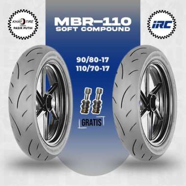 Paket Ban Motor Sport IRC MBR-110 90/80 - 110/70 Ring 17