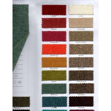 REGENCY VELMA - Kain Fabric Sofa, Jok Kursi, Tas, Dompet Bahan Tebal RIFLE GREEN