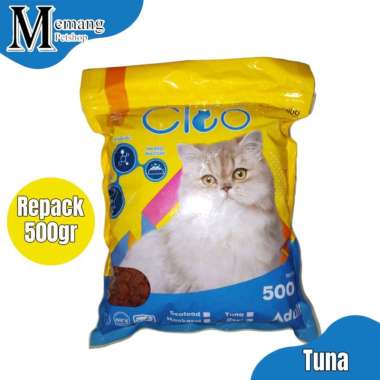 Cleo Adult Tuna 500gram - Makanan Kucing Dewasa Cleo