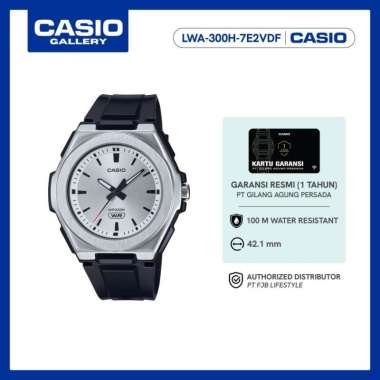 Casio Jam Tangan Unisex General LWA-300H-7E2VDF Original Analog Black