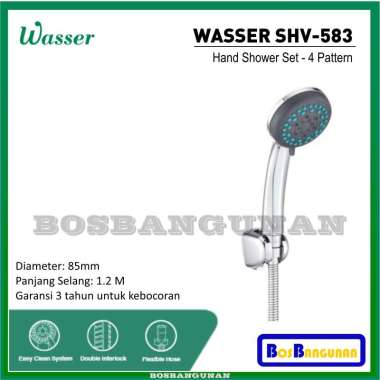 Hand Shower Set WASSER SHV-583 / Shower Set WASSER SHV 583 / Hand Shower Set WASSER
