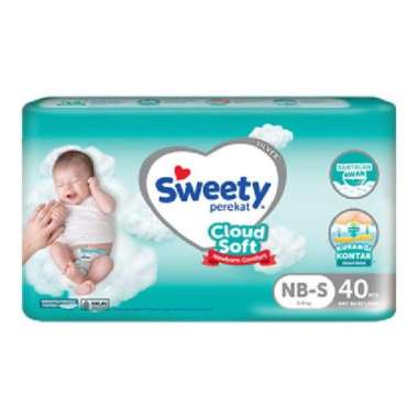 Sweety Silver Popok Perekat Bayi NB-S 40 pcs