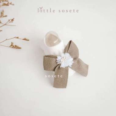 Little Sosete Kaos Kaki Newborn Anak Bayi | Baby 3D Socks GIRL Boy Unisex 0-12 M Laurel Green