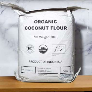 Mezzaluna Coconut Flour Organic [20000 g] 20kg Tepung Kelapa Organik