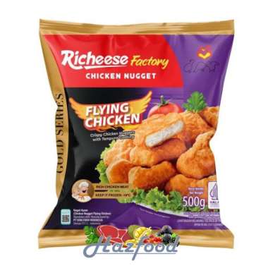 Richeese Chicken Nugget Crispy 500 Gram Flying Chicken
