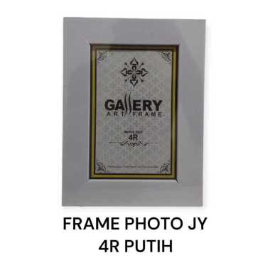 FRAME FOTO JY 4R - 5R / BINGKAI FOTO PLUS KACA 5R HITAM
