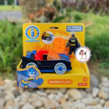 Imaginext DC Super Friends Batmobile with Lights