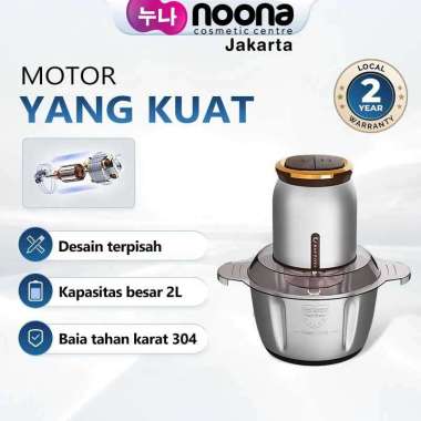 HAN RIVER STAINLESS STEEL MEAT GRINDER 2L HRJRJ03