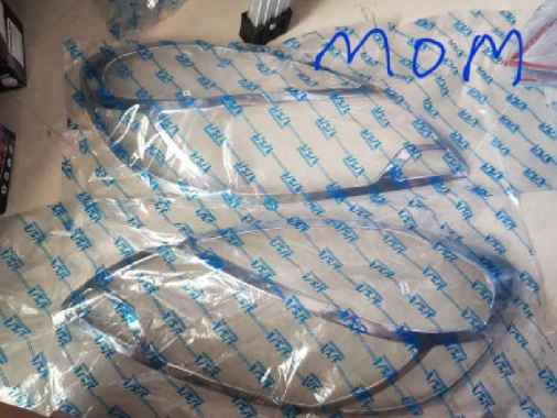 Garnish Headlamp / List Lampu Depan Chrome Honda Mobilio Brio RS