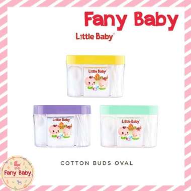 Little Baby Cotton Buds Oval Purple