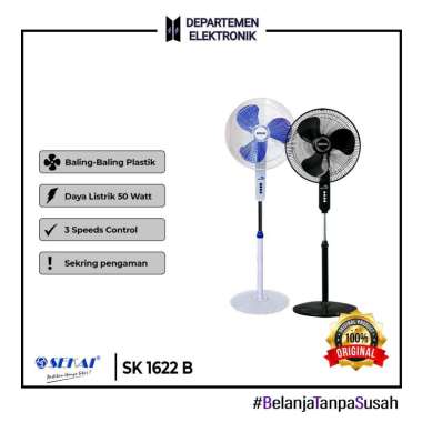SEKAI KIPAS ANGIN BERDIRI 16INCH STANDFAN 1622B