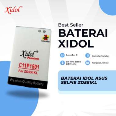 BATERAI XIDOL ASUS SELFIE ZD551KL PREMIUM BERGARANSI