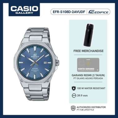 Jam Tangan Pria Casio Edifice EFR-S108D-2AVUDF Original Analog