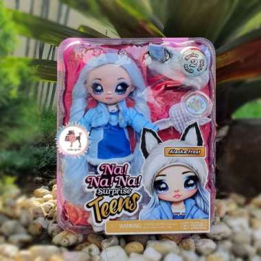 Na Na Na Surprise Teens Doll Series 2 - Mainan Boneka Anak Perempuan Alaska Frost