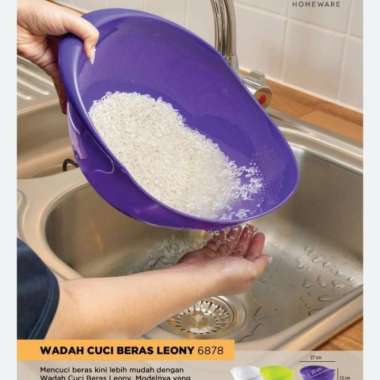 Baskom saringan beras atau cucian beras