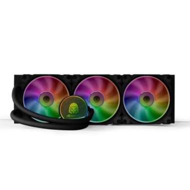 Digital Alliance AIO 360 ARGB 360mm - AIO Liquid CPU Cooler Hitam