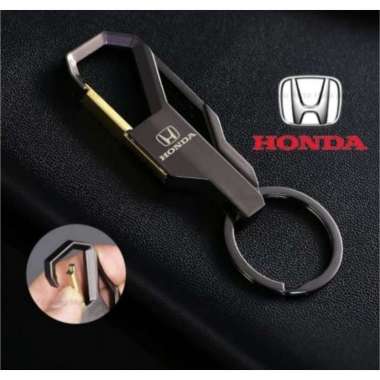 Gantungan Kunci Motor Mobil Persegi HONDA(H)