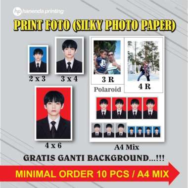 Print Pas Foto, Silky Photo Paper 260 gr 4R