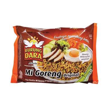 Burung Dara - Mie Instan Reguler - 1 bks GORENG ORI