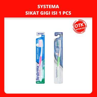 SYSTEMA SENSITIVE TOOTH BRUSH SYSTEMA SIKAT GIGI ISI 1 PCS sensitive