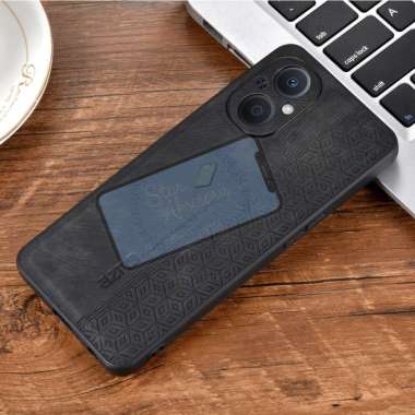 Case Aesthetic Oppo Reno 7Z Original Azns Luxury Aesthetic Retro Case Hitam