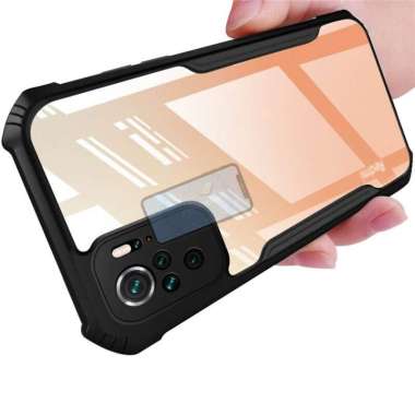 Case Xiaomi Redmi Note 10 l 10S Case Transparant Clear Bumper Case Redmi Note 10 Redmi Note 10 Hitam