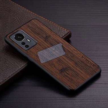 Case Xiaomi 12 Lite Case Aioria Bambu Pattern Original Xiaomi 12 Lite Coffee
