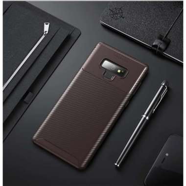 Original Case Shockproof Case Samsung Galaxy Note 9 Cokelat