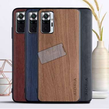 Case Xiaomi Redmi Note 10 Pro Case Aioria Wood Pattern Original Redmi Note 10 Pro Case WT