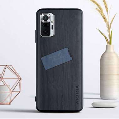 Case Xiaomi Redmi Note 10 Pro Case Aioria Wood Pattern Original Redmi Note 10 Pro Case BK