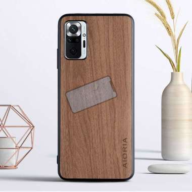 Case Xiaomi Redmi Note 10 Pro Case Aioria Wood Pattern Original Redmi Note 10 Pro Case YL