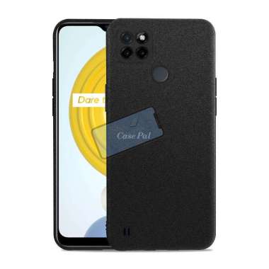 Premium Case Slim Matte Sandstone Case Realme C25Y l C21Y Soft Case C21Y Abu