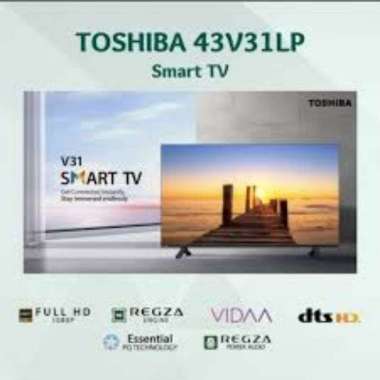 LED TOSHIBA 43V31LP SMART TV 43 INCH GARANSI RESMI TOSHIBA