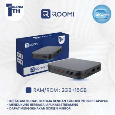 ANDROID BOX STB ROOMI /HARGA EKONOMIS/KUALITAS SNI