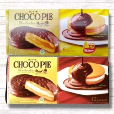 Lotte CHOCOPIE Marshmallow 28 Gram Choco Pie