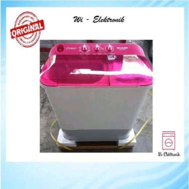 Mesin Cuci 2 Tabung Sharp ES T75NT EST75NT EST 75NT 75 NT 2Tabung 7KG 7 KG Twin Tub