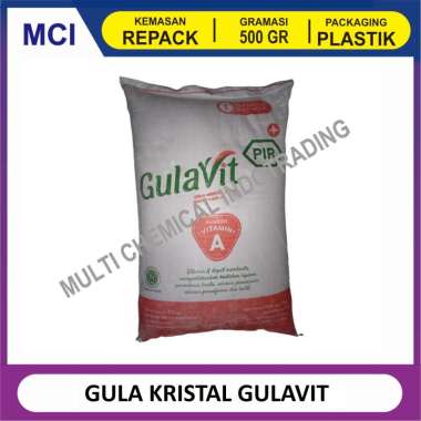 GULAVIT GULA KRISTAL - REPACK 500 GR / GULA PASIR GULAVIT