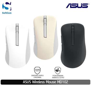 Mouse Wireless Asus MD102 Original White