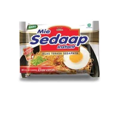 MIE SEDAAP INSTAN GORENG (HARGA 5 PCS) SEDAAP GORENG AYAM KRISPI